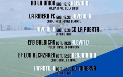 Horarios fin de semana 2 y 3.