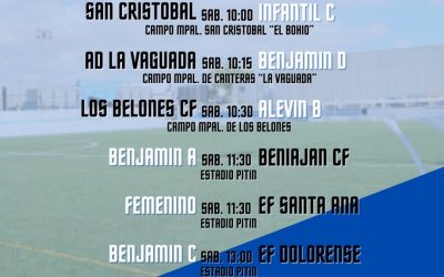 Horarios del fin de semana 30 de noviembre y 1 de diciembre.