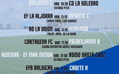 horarios del fin de semana 25 y 26 de enero.