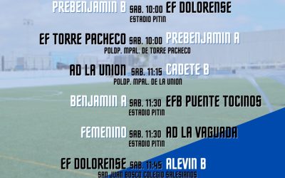 horarios del fin de semana 18 y 19 de enero.