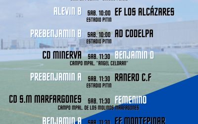 Horario  fin de semana 8 y 9 de febrero