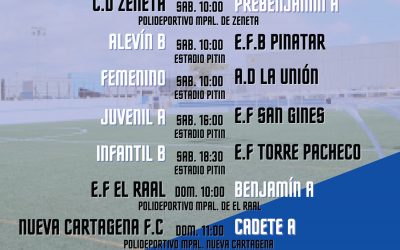 HORARIOS DEL 12 AL 14 DE ABRIL
