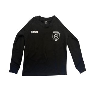 SUDADERA NEGRA ESCUELA DE FUTBOL M