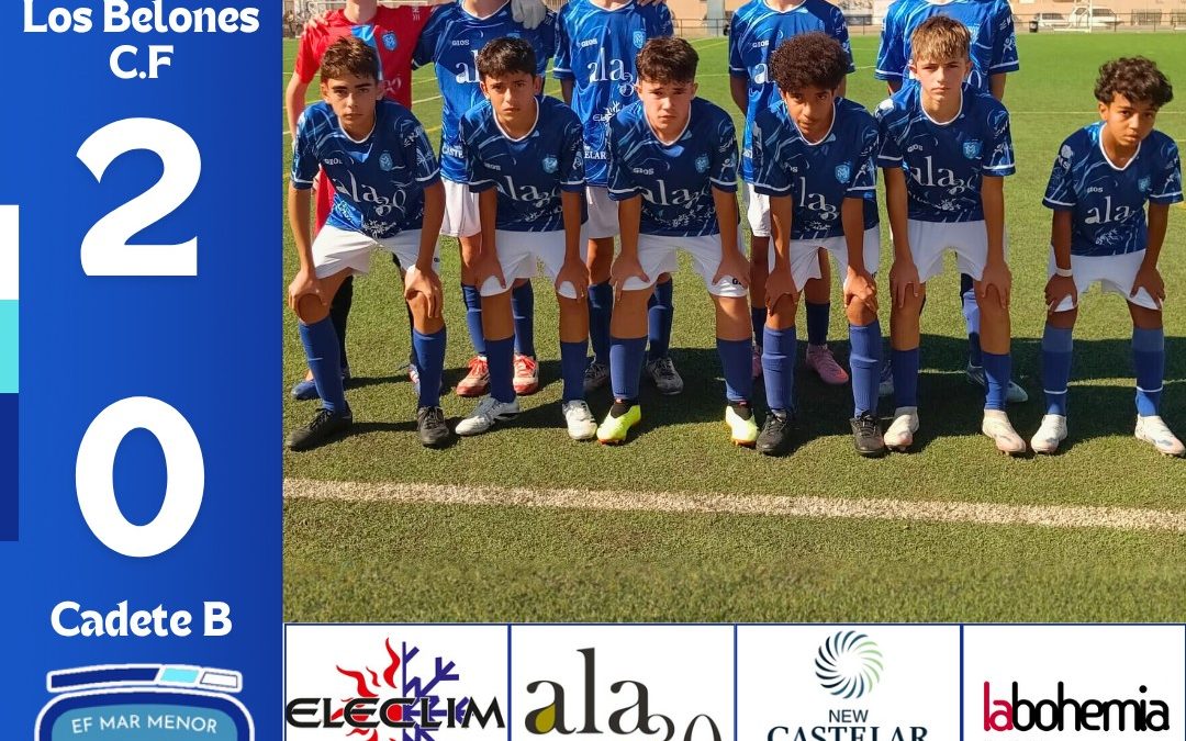 LOS BELONES C.F 2/0 CADETE B