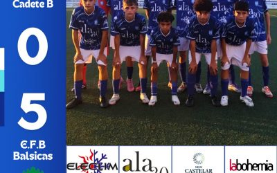 CADETE B 0/5 E.F.B BALSICAS