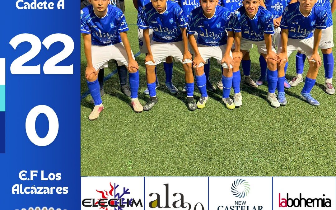 CADETE A 22/0 E.F LOS ALCAZARES