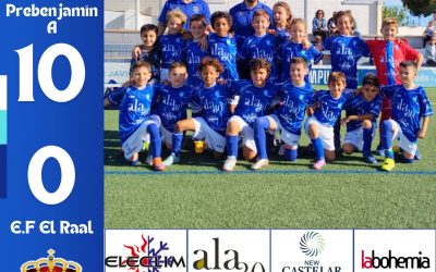 PREBENJAMIN A 10/0 E.F EL RAAL