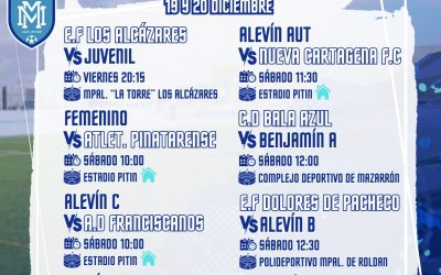 HORARIOS 19 Y 20 DICIEMBRE