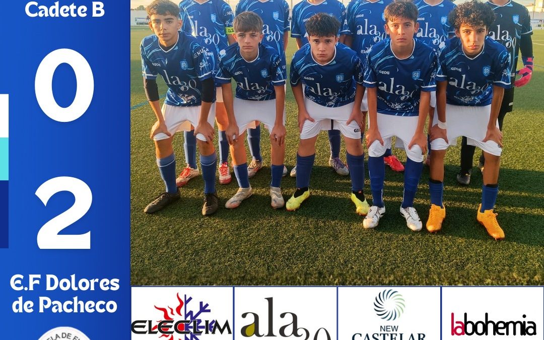 CADETE B 0/2 E.F DOLORES DE PACHECO