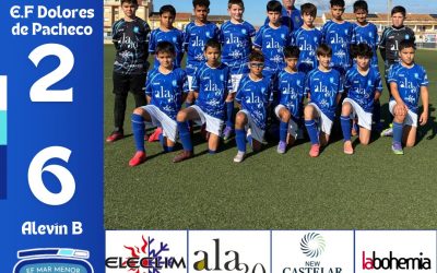 E.F DOLORES DE PACHECO 2/6 ALEVIN B