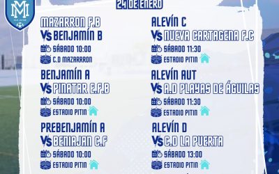 HORARIOS 24 Y 25 DE ENERO