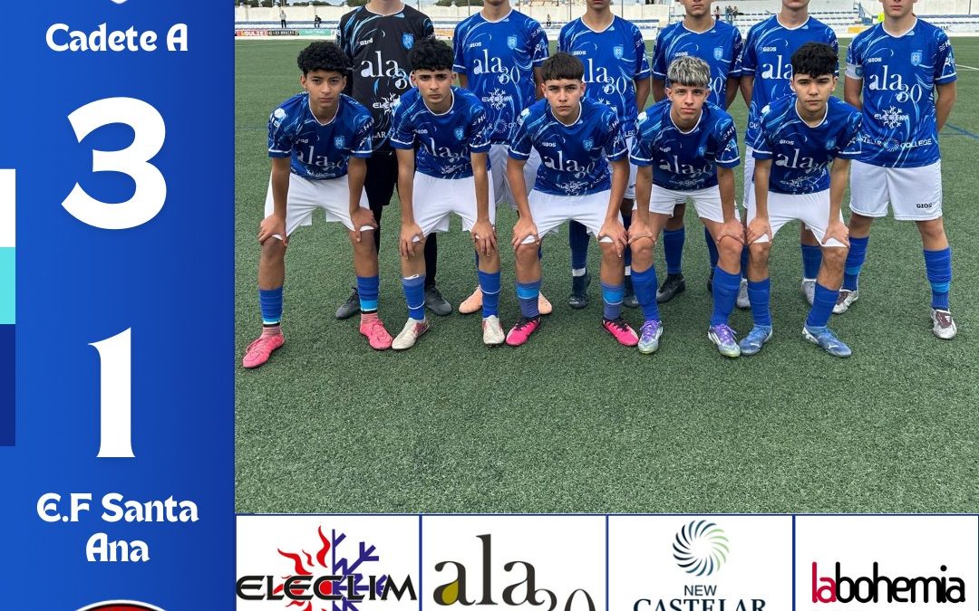 CADETE A 3/1 E.F SANTA ANA