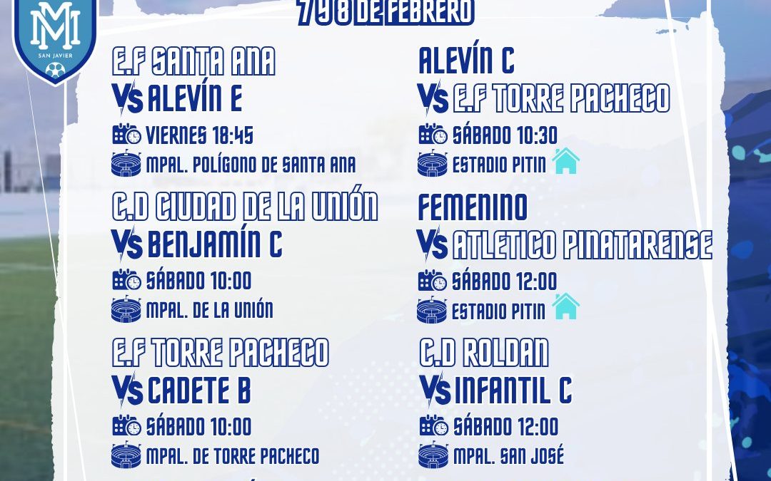 HORARIOS 7 Y 8 DE FEBRERO