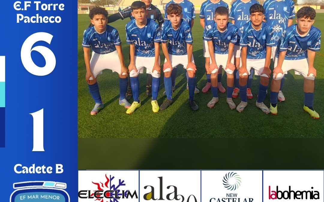 E.F TORRE PACHECO 6/1 CADETE B