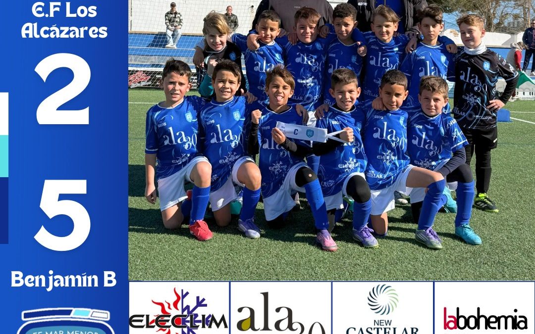 E.F LOS ALCAZARES 2/5 BENJAMIN B