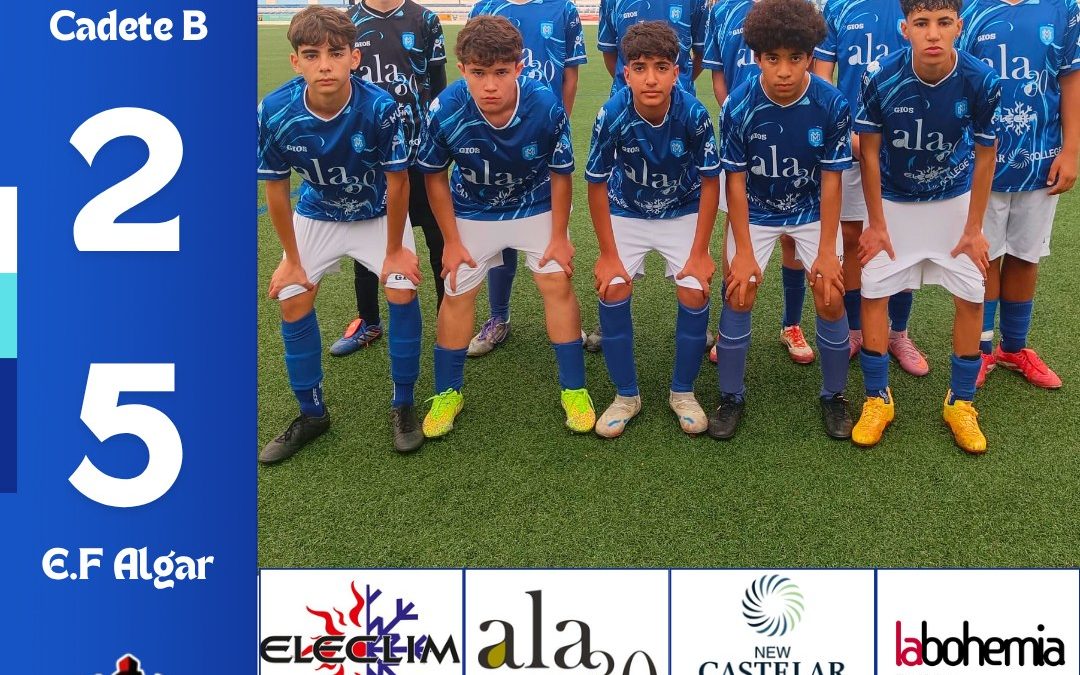 CADETE B 2/5 E.F ALGAR