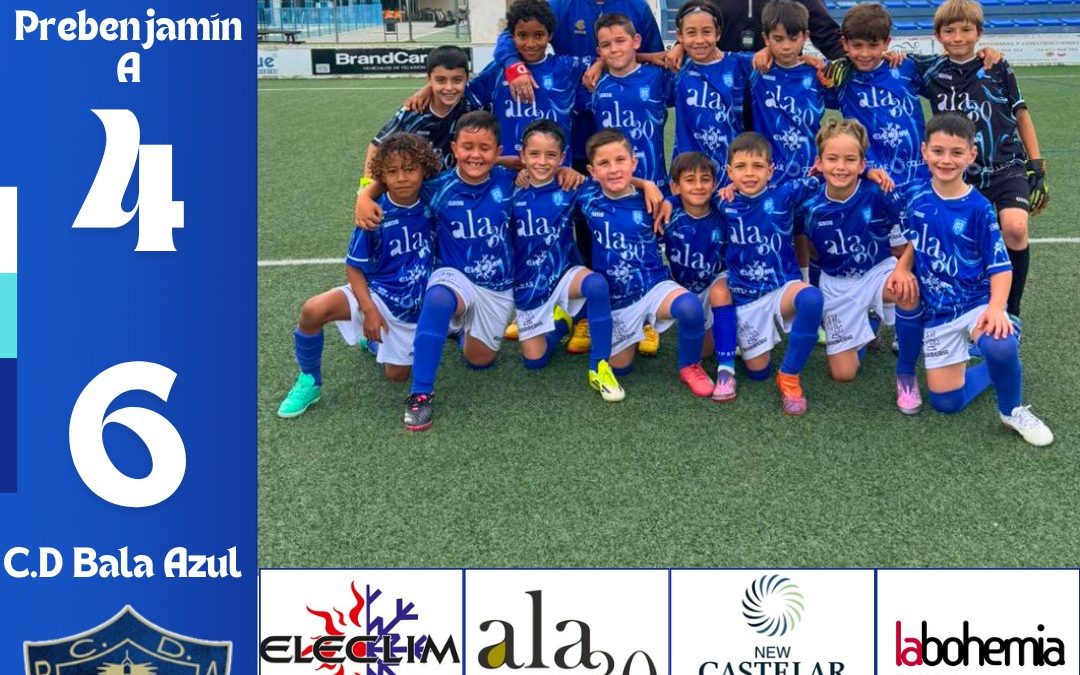 PREBENJAMIN 4/6 C.D BALA AZUL