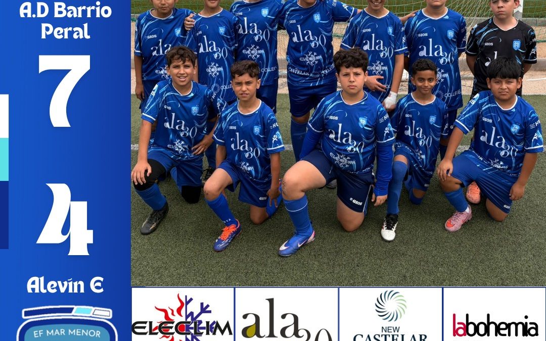 A.D BARRIO PERAL 7/4 ALEVIN E