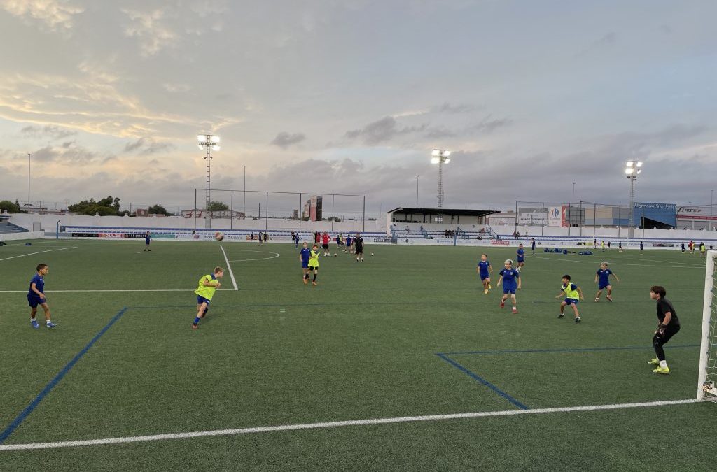 Viernes octubre entrenamiento Alevín