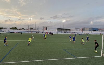 Viernes octubre entrenamiento Alevín